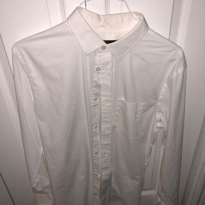 Men’s L Gap Dress Shirt White